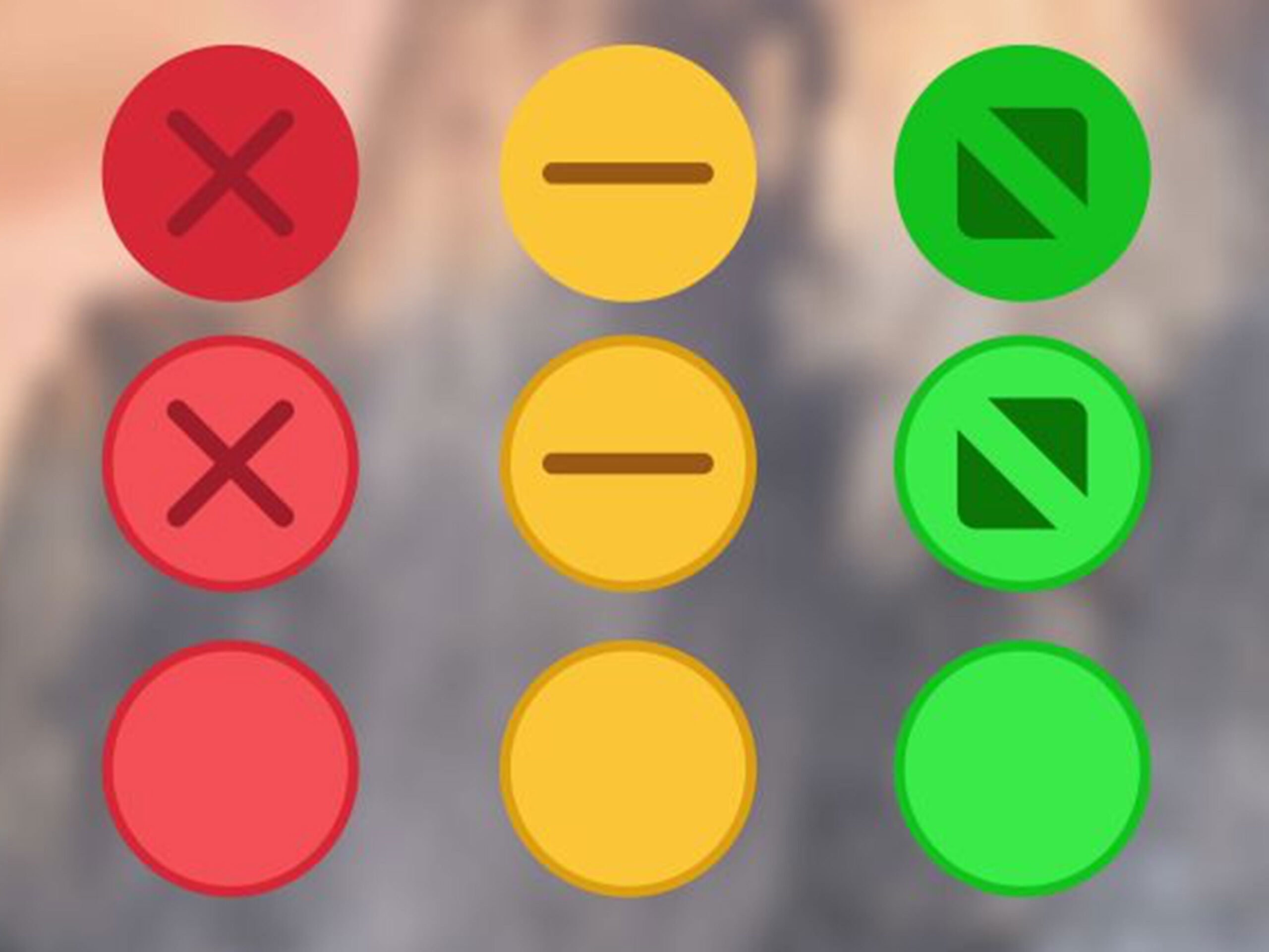 Using Red, Orange, Green Window Controls for Fullscreen Apps